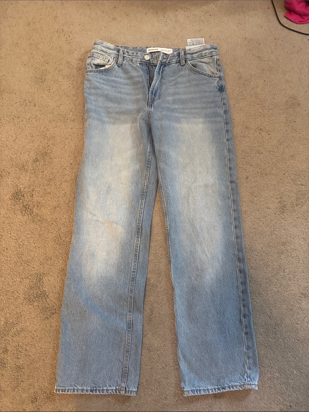 Bershka Straight Fit Jeans